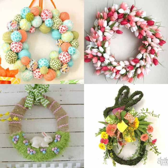 Easter wreath diy