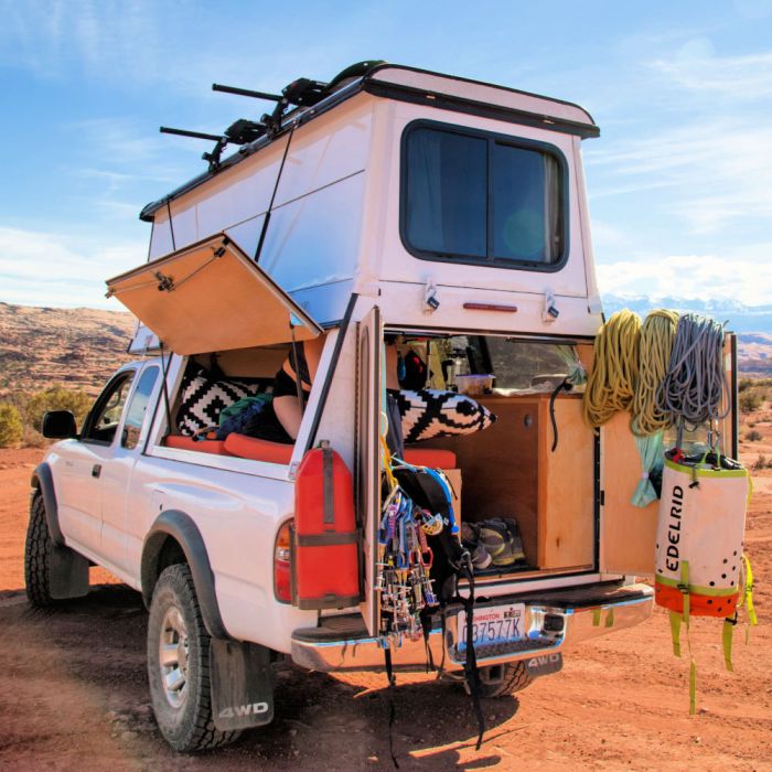 Diy truck camper shell