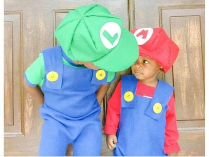 Mario and luigi costumes diy