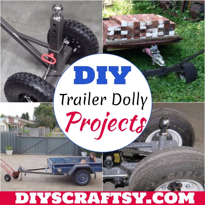 Diy trailer dolly