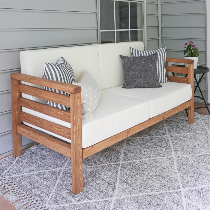 Diy patio couch