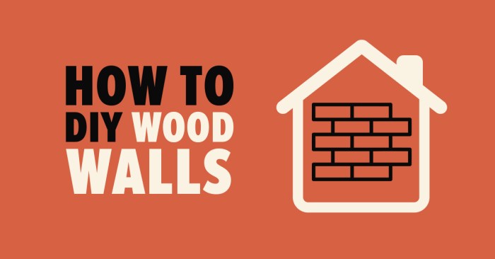 Diy wood wall