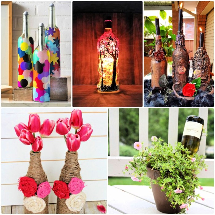 Diy wine bottle crafts