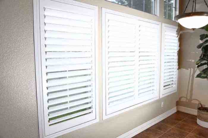 Plantation shutters diy