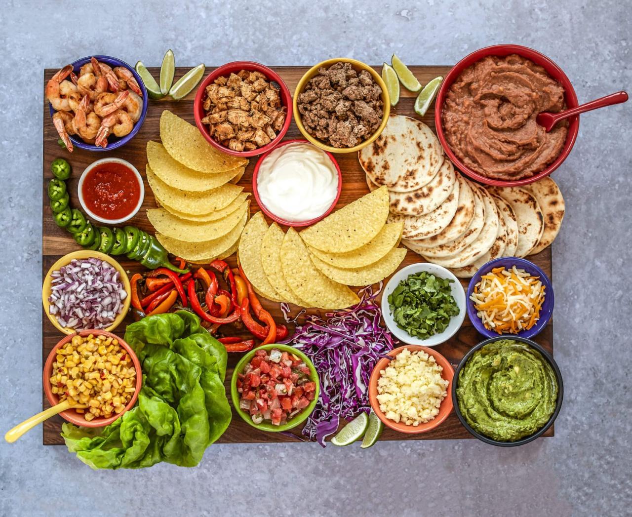 Diy taco bar