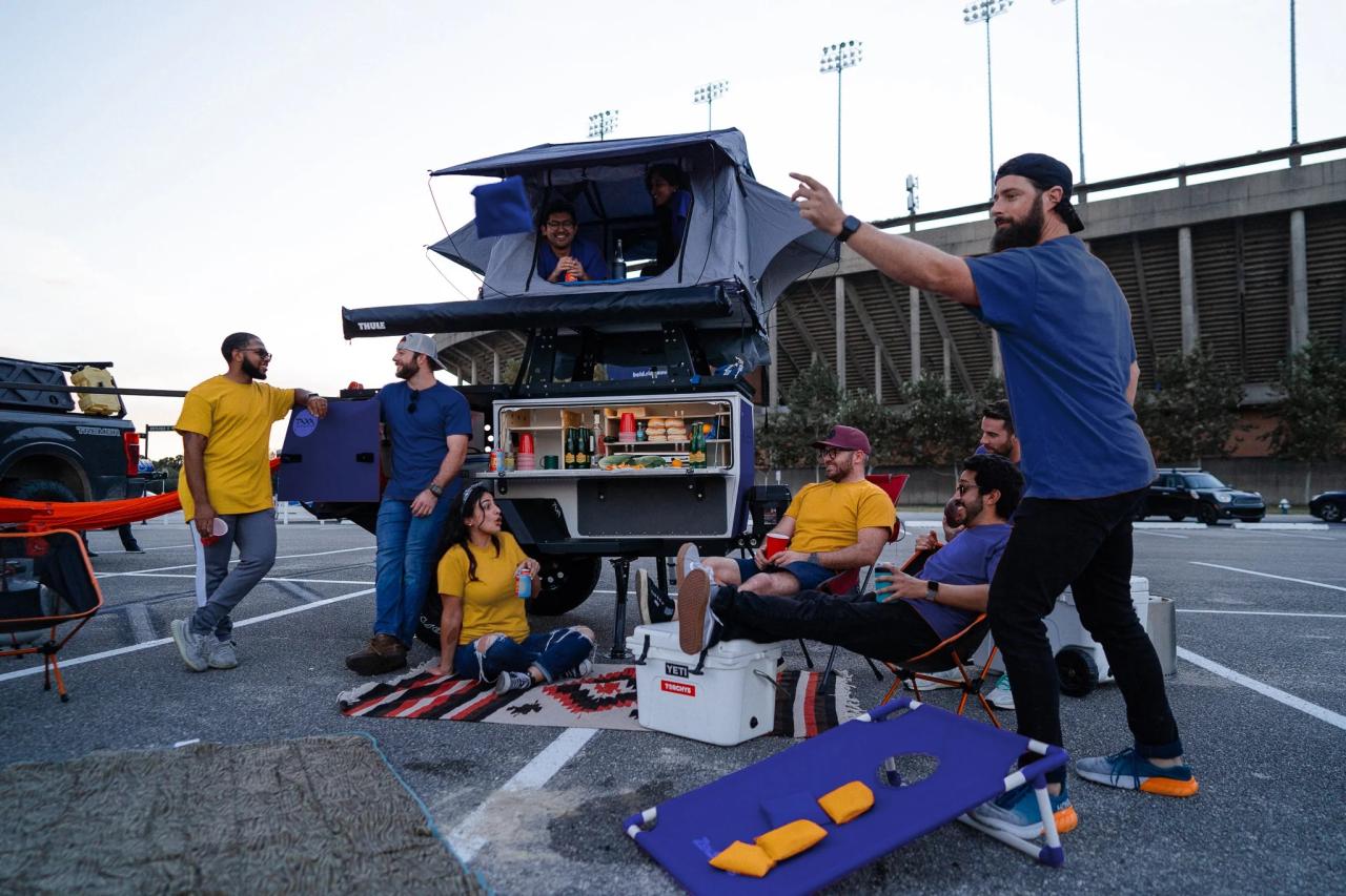 Diy tailgate mat