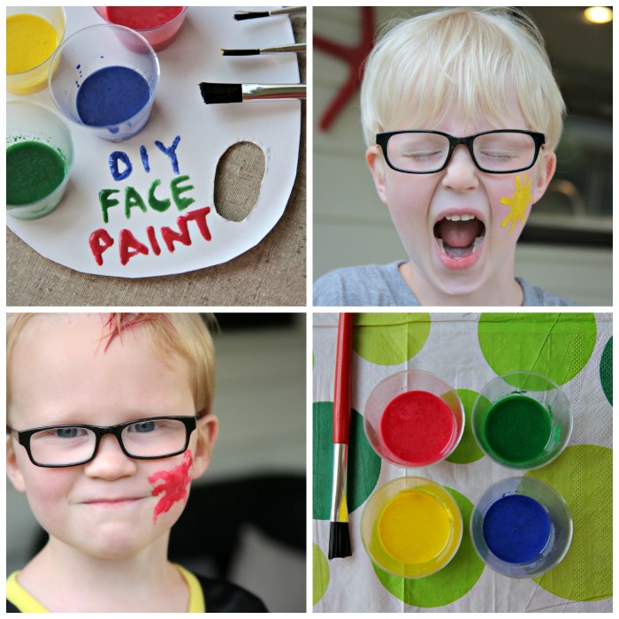 Diy white face paint