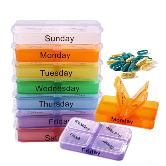 Diy pill organizer