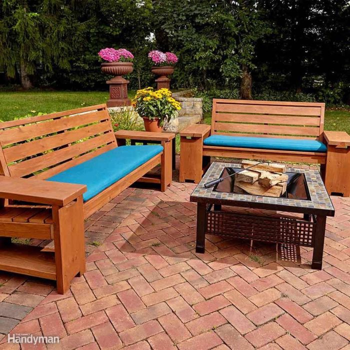 Diy outdoor patio furniture ideas