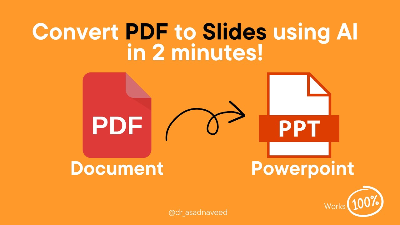 Convert pdf to powerpoint