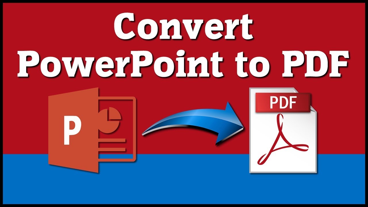 Convert pdf to powerpoint