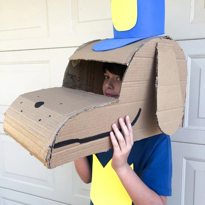 Dog man costume diy