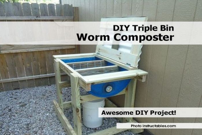 Diy worm composter